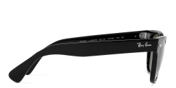 Ray-Ban Laramie Unisex Cat Eye Sunglasses in Black – Product Photo 3