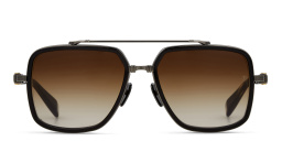 BALMAIN Officier Unisex Square Sunglasses in Black – Product Photo 1