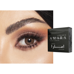 Shop Amara Monthly Color Contact Lenses - Burned Cinamon online.