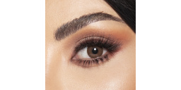 Amara Monthly Color Contact Lenses - Burned Cinamon – Product Photo 1
