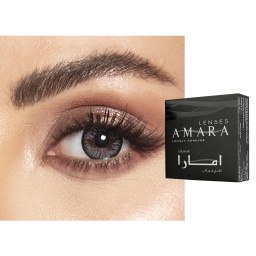 Shop Amara Monthly Color Contact Lenses - Charcoal Gray online.