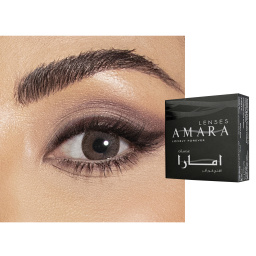 Shop Amara Monthly Color Contact Lenses - Dark Sepia online.