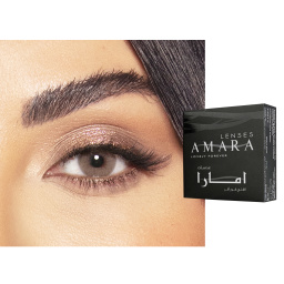 Amara Monthly Color Contact Lenses - Pure Hazel – Product Photo 1