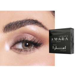 Shop Amara Monthly Color Contact Lenses - Steel Gray online.