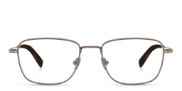 TOM FORD Rectangle Eyeglasses in Matte Dark Ruthenium – Product Photo 1