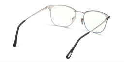 TOM FORD Square Eyeglasses in Matte Black – Product Photo 6