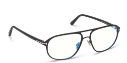 TOM FORD Aviator Eyeglasses MAGRABi exclusive in Matte Black – Product Photo 4