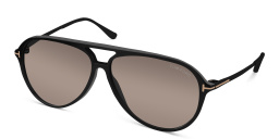 Shop TOM FORD Pilot Sunglasses in Black online.