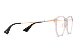 GUCCI Round Eyeglasses in Clear – Product Photo 3