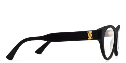 Cartier C' De Cartier Cat-Eye Eyeglasses in Black – Product Photo 3