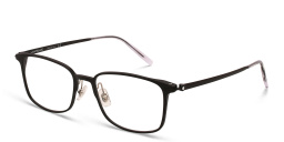 MONTBLANC Rectangle Eyeglasses in Black – Product Photo 2