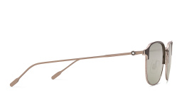 MONTBLANC Square Sunglasses in Ruthenium – Product Photo 3