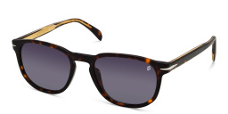 DAVID BECKHAM Square Sunglasses in Havana – Product Photo 2