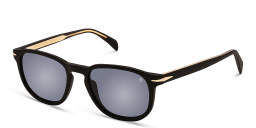 DAVID BECKHAM Square Sunglasses in Black – Product Photo 2