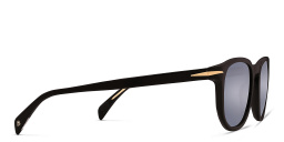 DAVID BECKHAM Square Sunglasses in Black – Product Photo 3
