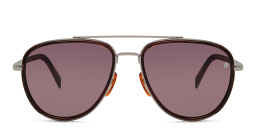 DAVID BECKHAM Aviator Sunglasses in Dark Ruthenium Brown – Product Photo 1