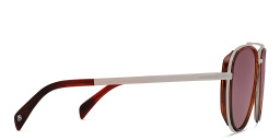 DAVID BECKHAM Aviator Sunglasses in Dark Ruthenium Brown – Product Photo 3