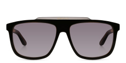 GUCCI Rectangle Sunglasses in Black – Product Photo 1