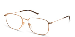 GUCCI Wide Square Eyeglasses in Gold – Product Photo 2