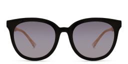 JIMMY CHOO Jaime/G/SK Wide Cat Eye Sunglasses in Black – Product Photo 1