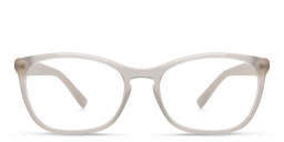 Shop JIMMY CHOO Rectangle Eyeglasses in Grey online.