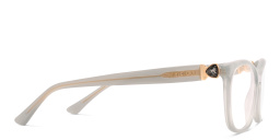 Shop JIMMY CHOO Rectangle Eyeglasses in Grey online.