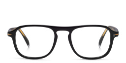 DAVID BECKHAM Square Eyeglasses in Black – Product Photo 1