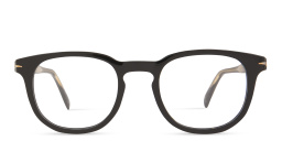 DAVID BECKHAM Rectangle Eyeglasses in Black – Product Photo 1