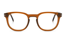 DAVID BECKHAM Rectangle Eyeglasses in Ochre – Product Photo 1