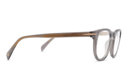 DAVID BECKHAM Rectangle Eyeglasses in Grey – Product Photo 3
