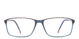 SPX Illusion Rectangle Eyeglasses من سيلويت بلون أزرق - صورة المنتج 1