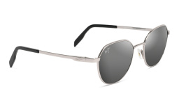 نظارة شمسية هوكيلاو 845 بإطار دائري للجنسين من ماوي جيم بلون رمادي - صورة المنتج 2