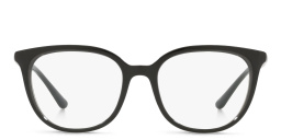 Dolce & Gabbana Square Eyeglasses in Black/Transparent Black – Product Photo 1