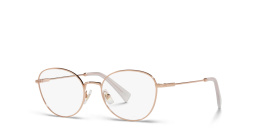 MIU MIU Square Eyeglasses in Rose Gold – Product Photo 2