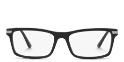 PRADA Rectangle Eyeglasses in Black – Product Photo 1