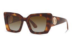 BURBERRY Daisy Square Sunglasses in Havana – Product Photo 2