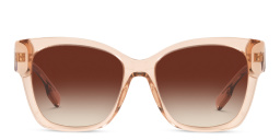 BURBERRY Square Sunglasses in Peach – Product Photo 1