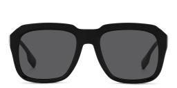BURBERRY Square Sunglasses in Black – Product Photo 1