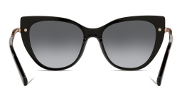 BVLGARI Cat Eye Sunglasses in Black – Product Photo 4