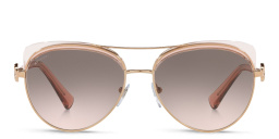 BVLGARI Aviator Sunglasses in Rose Gold – Product Photo 1
