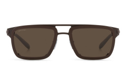 BVLGARI Rectangle Sunglasses in Brown – Product Photo 1