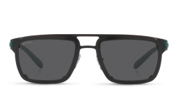 BVLGARI Rectangle Sunglasses in Black – Product Photo 1