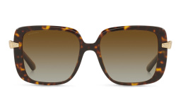 نظارة شمسية بإطار مربع من بولغري بلون مموه - صورة المنتج 1