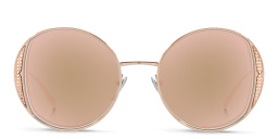 BVLGARI Round Sunglasses in Pink Gold – Product Photo 1