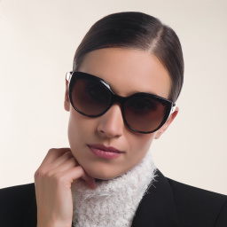 Dolce & Gabbana Cat Eye Sunglasses in Havana – Product Photo 5