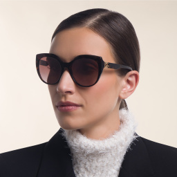 Dolce & Gabbana Cat Eye Sunglasses in Havana – Product Photo 6