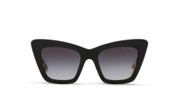 نظارة شمسية بإطار كات آي من ميو ميو بلون أسود - صورة المنتج 1