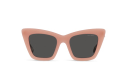 نظارة شمسية بإطار كات آي من ميو ميو بلون اوبال وردي - صورة المنتج 1