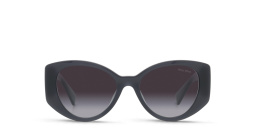 MIU MIU Irregular Sunglasses in Grey Opal – Product Photo 1