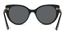 MIU MIU Cat-Eye Sunglasses in Black – Product Photo 4